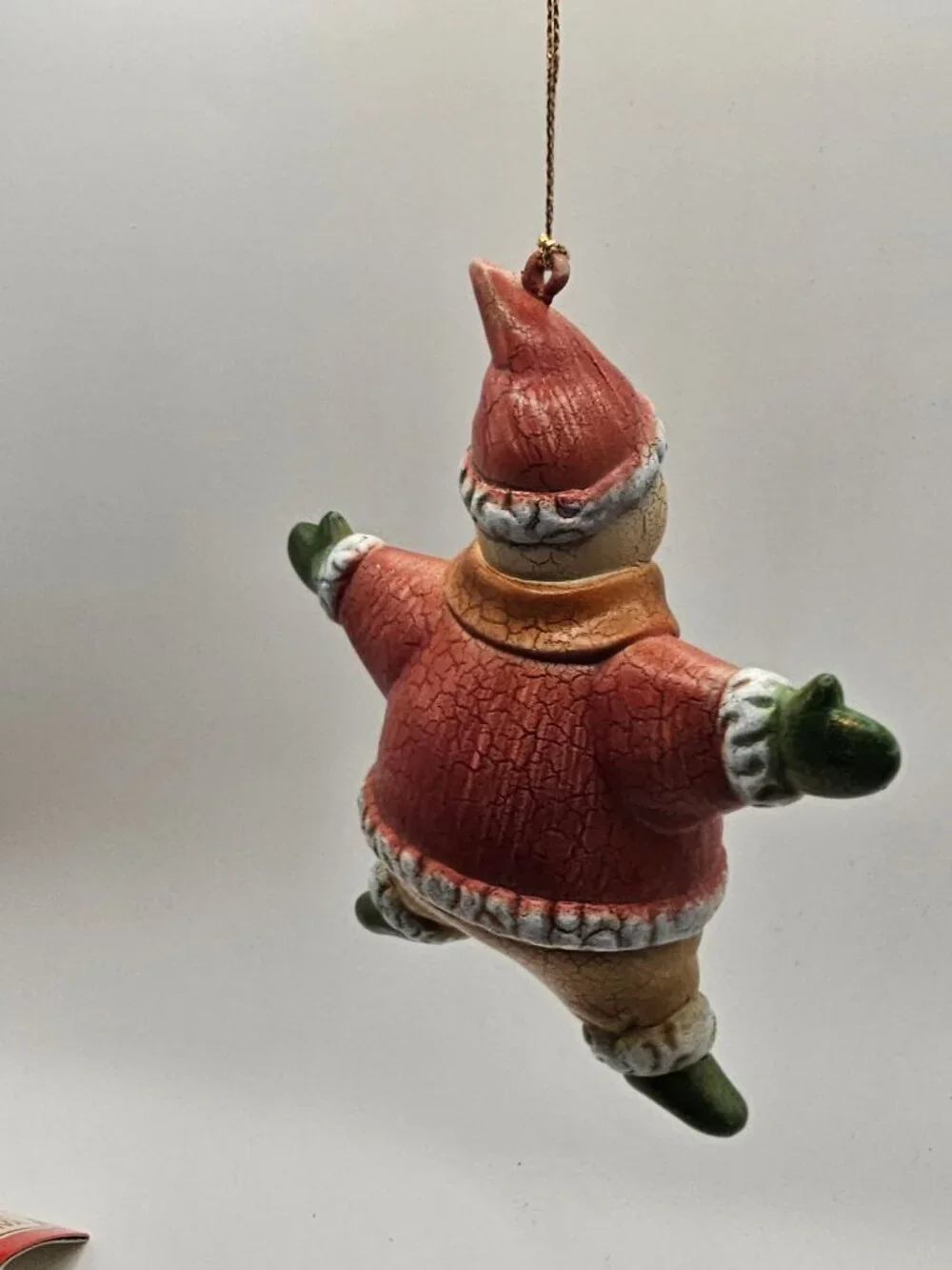 Goodard Ornament‎ Pastel Santa Snowman Christmas Star 5.5